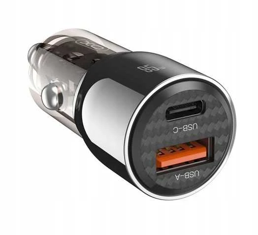 XO automobilinis įkroviklis CC58 95W 1x USB tamsiai pilkas