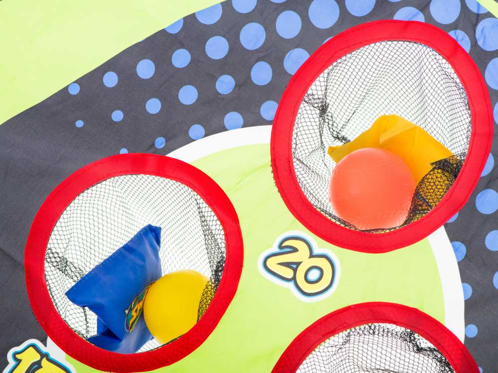 Ikonka Metimas į taikinį su maišais smiginio įgūdžių žaidimas