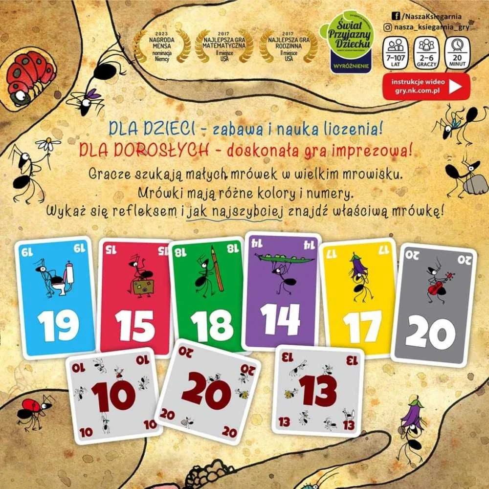 Nasza Ksiegarnia Žaidimas Skruzdėlės