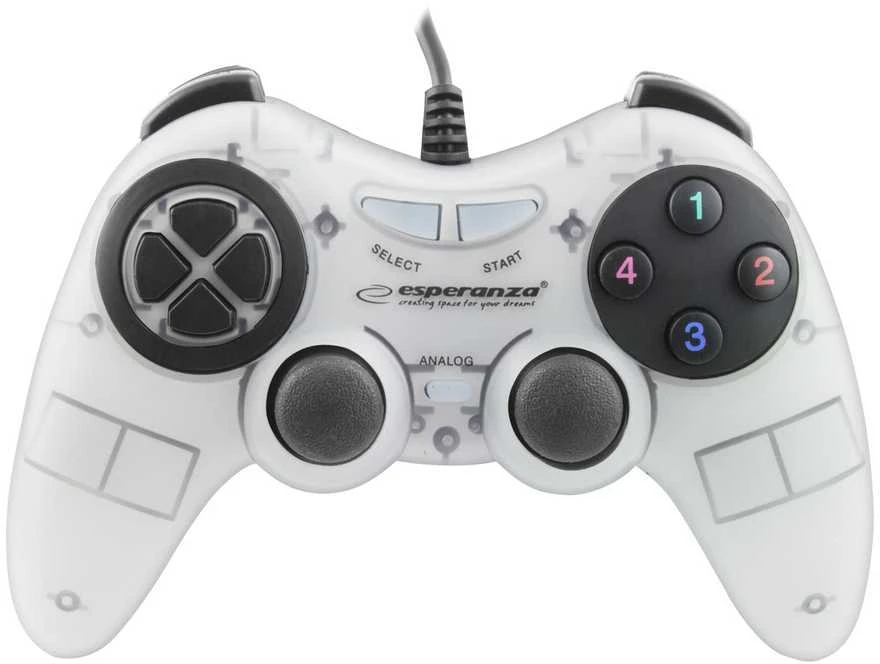 ESPERANZA EGG105W FIGHTER - ŽAIDIMŲ PULTAS SU VIBRACIJOMIS PC