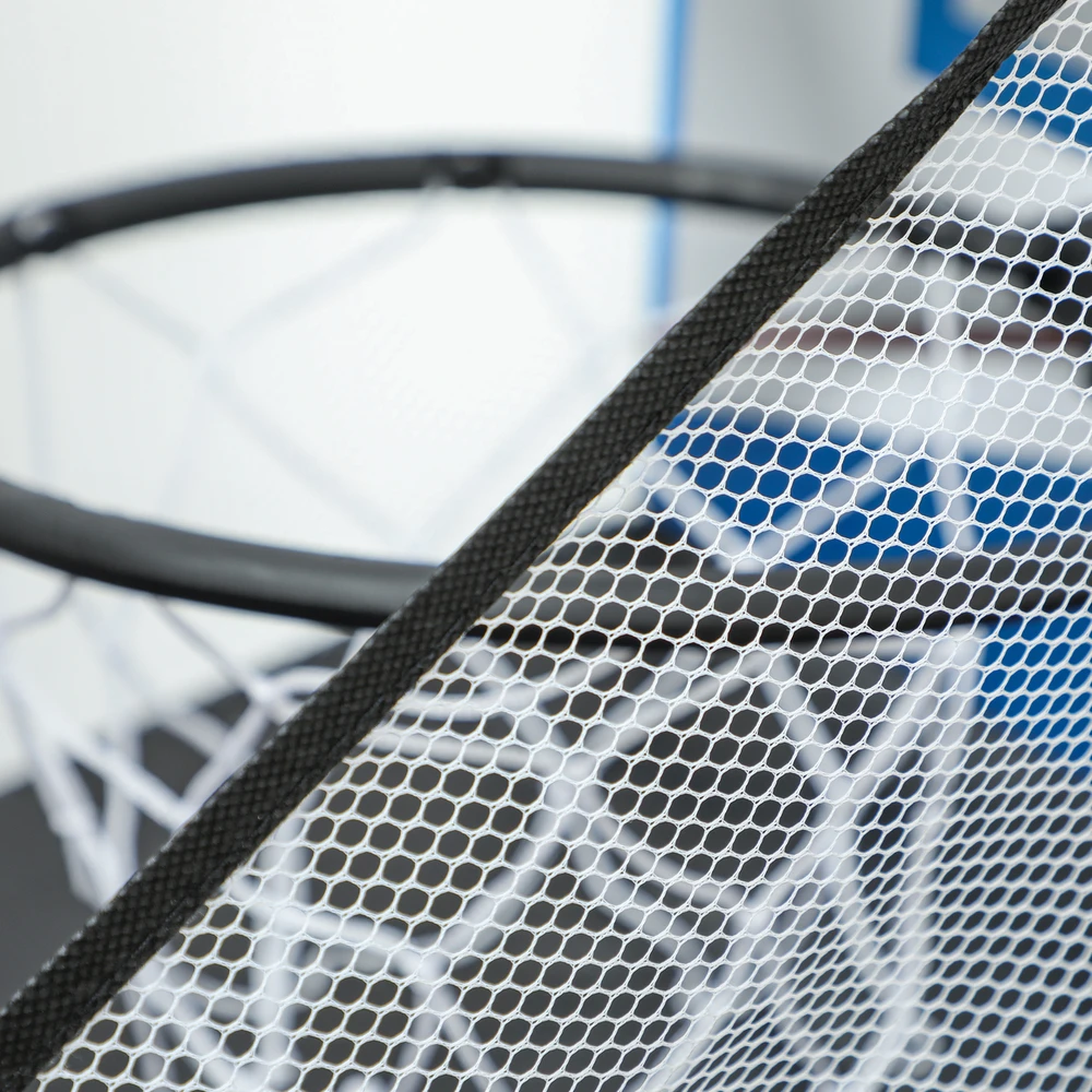 SPORTNOW 5-in-1 daugiafunkcis žaidimų stalas, įskaitant biliardą, stalo tenisą, hokį, krepšinį, šaudymą iš lanko, žaidimų stalas su priedais, lankas ir strėlės, 91 x 45,5 x 76 cm