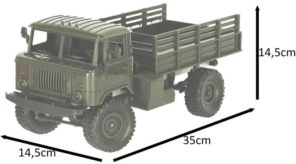 Roger Karinis automobilis RC Off-Road 4WD 1:16 RTR