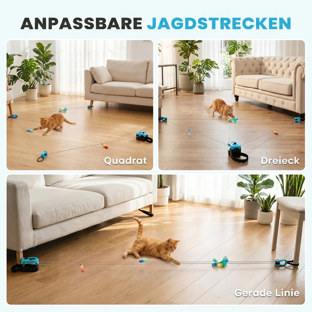 Žaislas katėms juodas