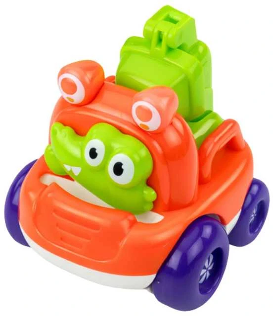 Lean Toys Žaisliniai statybiniai automobiliai vaikams 3 vnt.