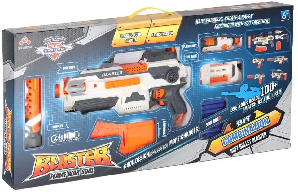 BLASTER MODULINIS KARBINAS 4in1 30 strėlių