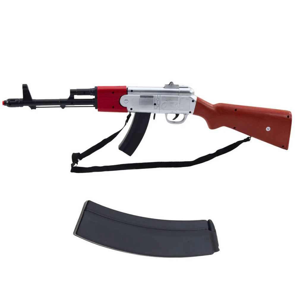 Lean Toys Žaislinis šautuvas su diržu, 65 cm