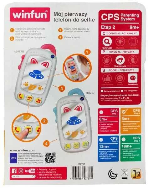 Žaislinis telefonas Winfun Smily Play