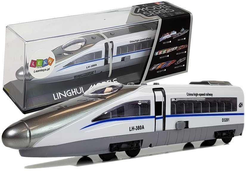 Lean Toys Žaislinis traukinys su šviesomis ir garsais, 29 cm