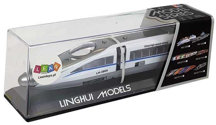 Lean Toys Žaislinis traukinys su šviesomis ir garsais, 29 cm