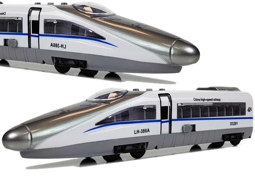 Lean Toys Žaislinis traukinys su šviesomis ir garsais, 29 cm