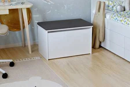 Žaislų dėžė balta