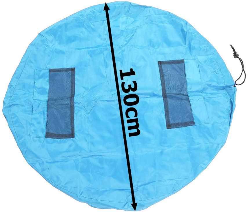 Žaislų laikymo maišas 130 cm skersmeniu