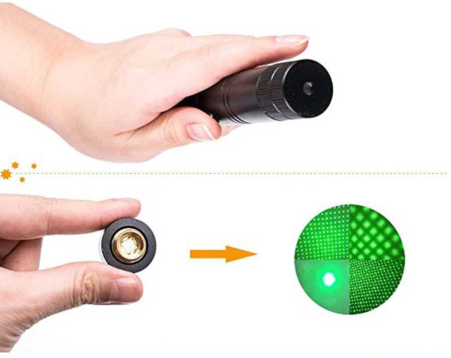 Žalias taškinis lazeris 1200mAh