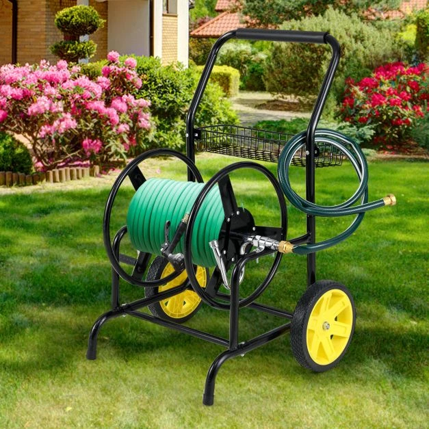Žarnos ritės vežimėlis 70 m (20 mm) juoda