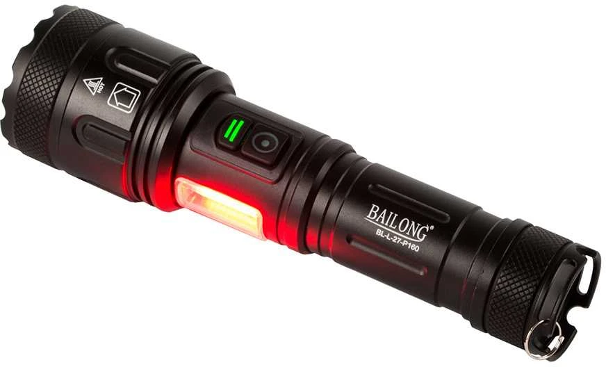 Žibintuvėlis Bailong L-27 su LED CREE XHP160
