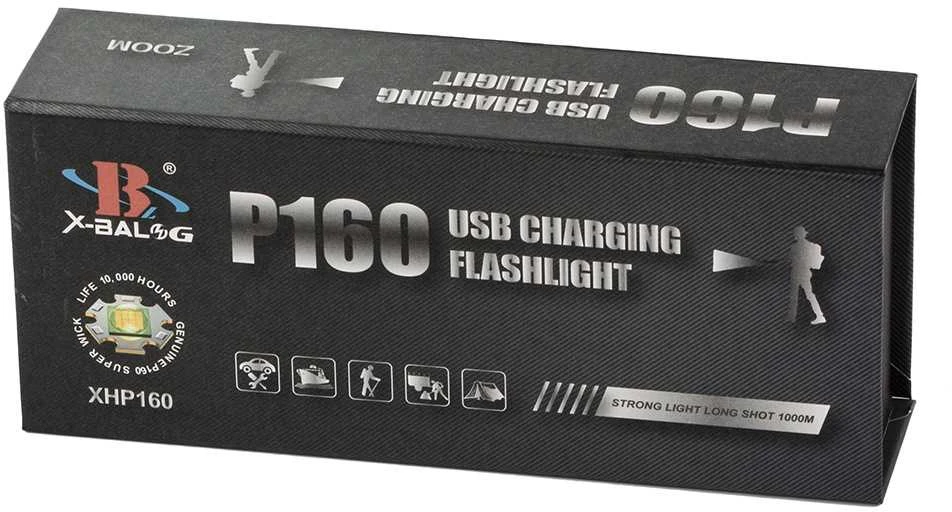 Žibintuvėlis Bailong L-27 su LED CREE XHP160