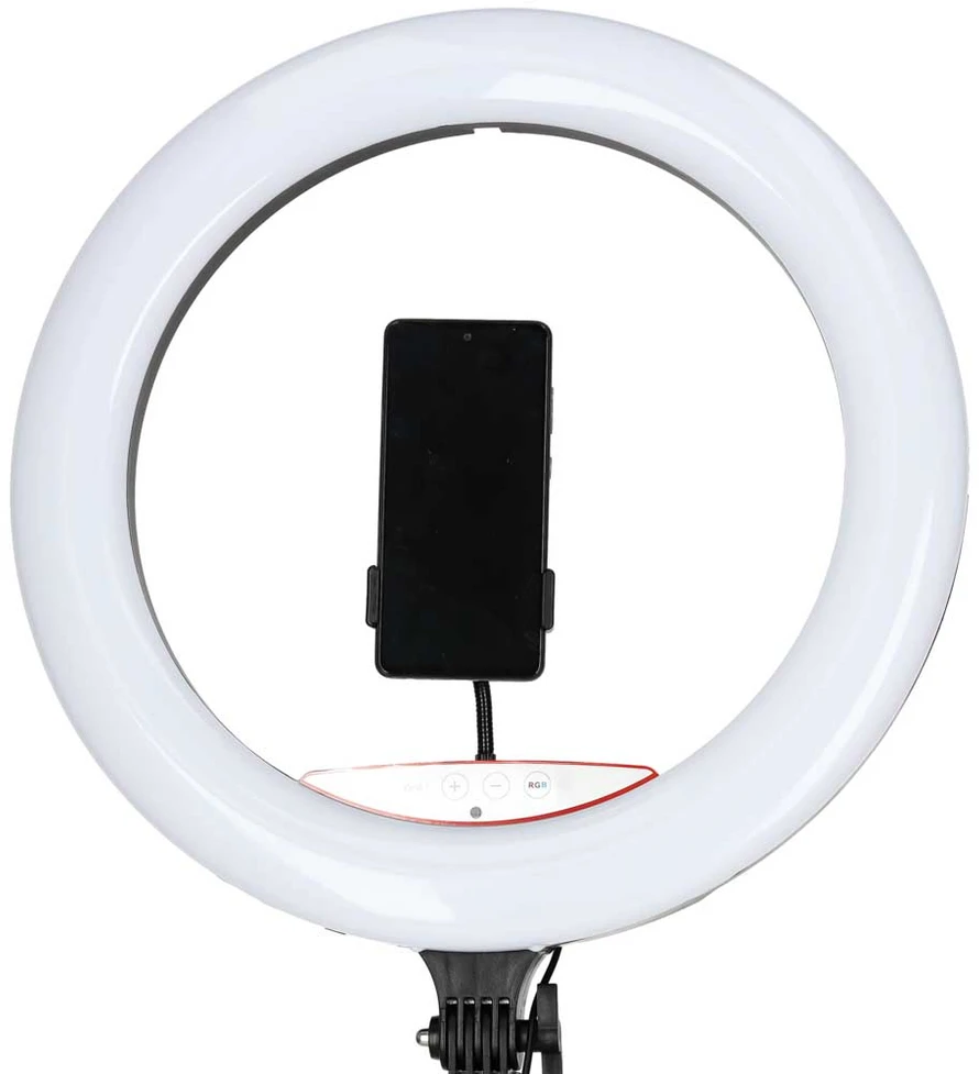 Žiedinė LED lempa 45 cm