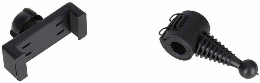 Žiedinė LED lempa, reguliuojama, USB maitinama, juoda, Ø 26 cm