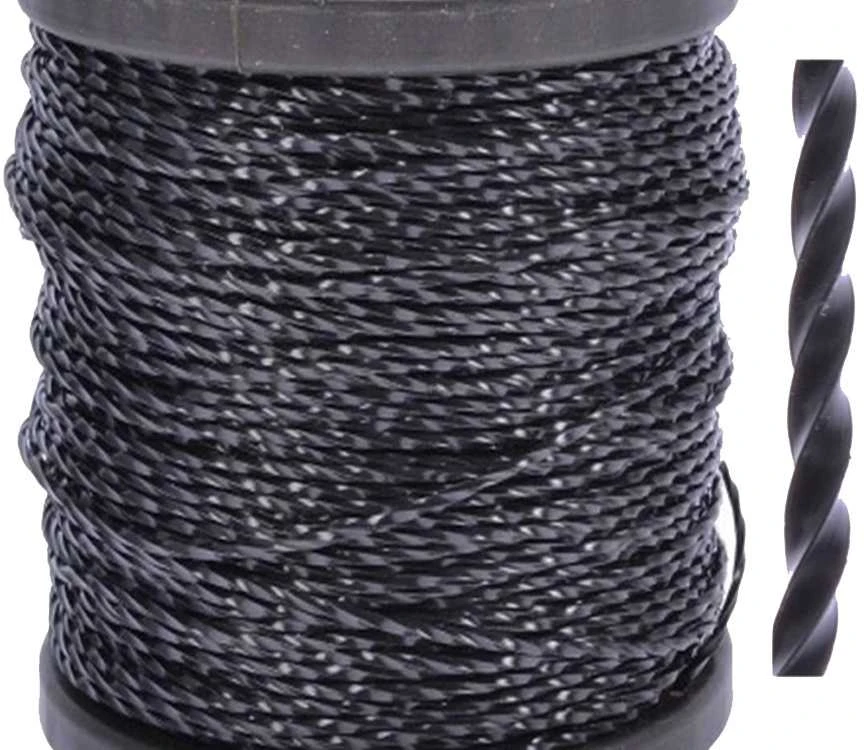 Žoliapjovės valas 2,4 mm, 100 m, karboto profilio