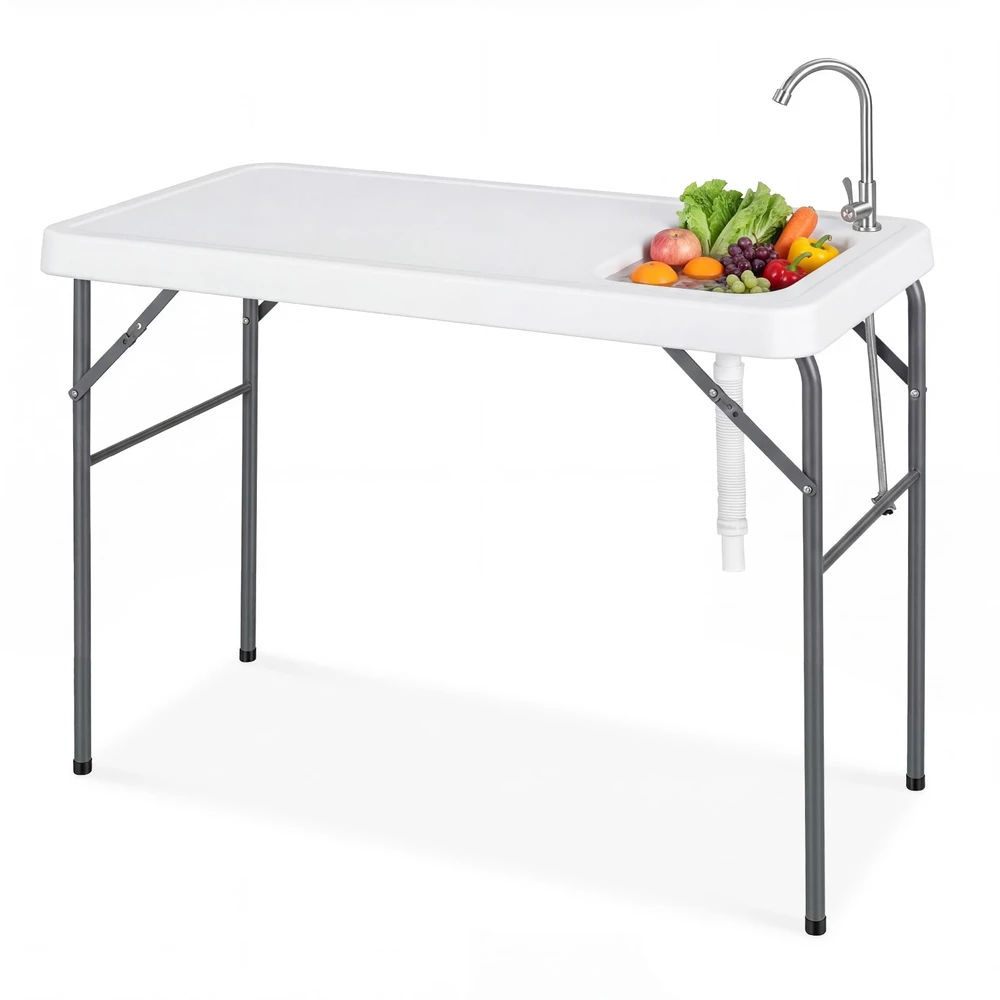 Žuvies valymo stalas 114 cm