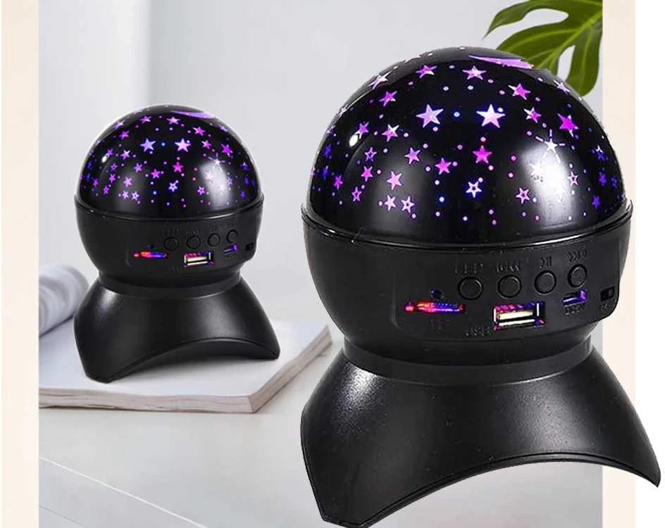 Žvaigždžių projektorius, LED lempa su Bluetooth garsiakalbiu