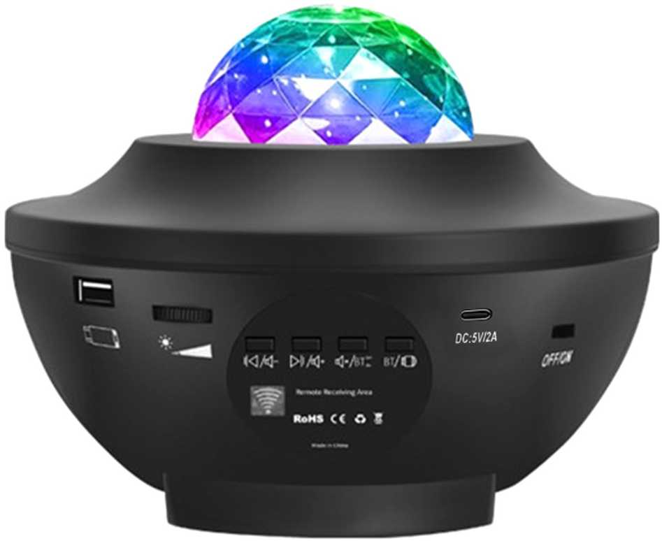 ATL Žvaigždžių projektorius ZS49 su LED ir Bluetooth