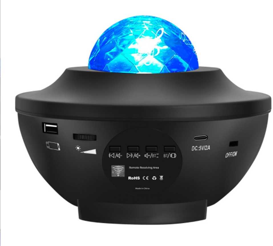 ATL Žvaigždžių projektorius ZS49 su LED ir Bluetooth
