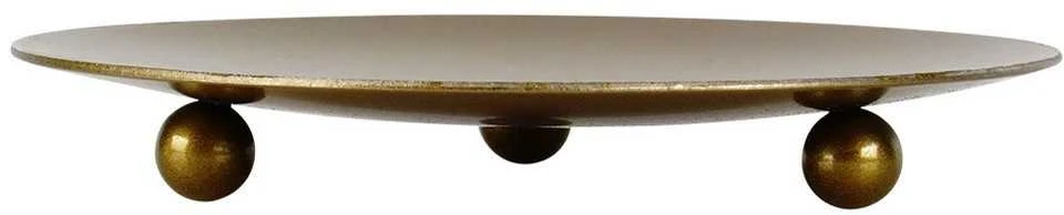 Lumarko Metalinė žvakidė 8,5 cm, auksinės spalvos