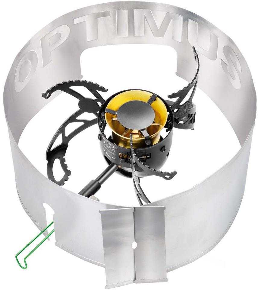 Optimus Polaris skysto kuro viryklė žygiams su kuro buteliu 400 ml