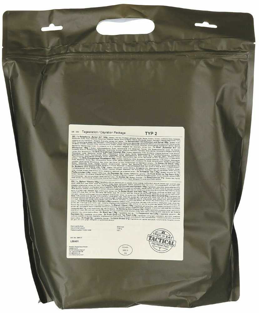 Cibo Da Trekking Biscotti Duri Outdoor Biscotto Pasto Non Razione MRE TREK N EAT - Foto 6