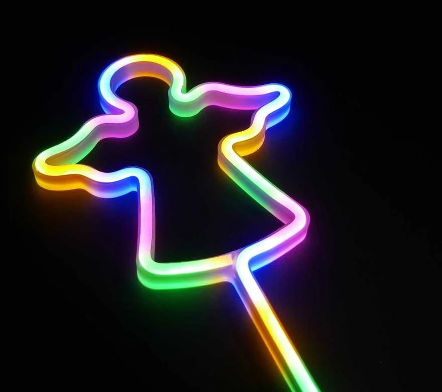 LED neoninė lazdelė angeliukas
