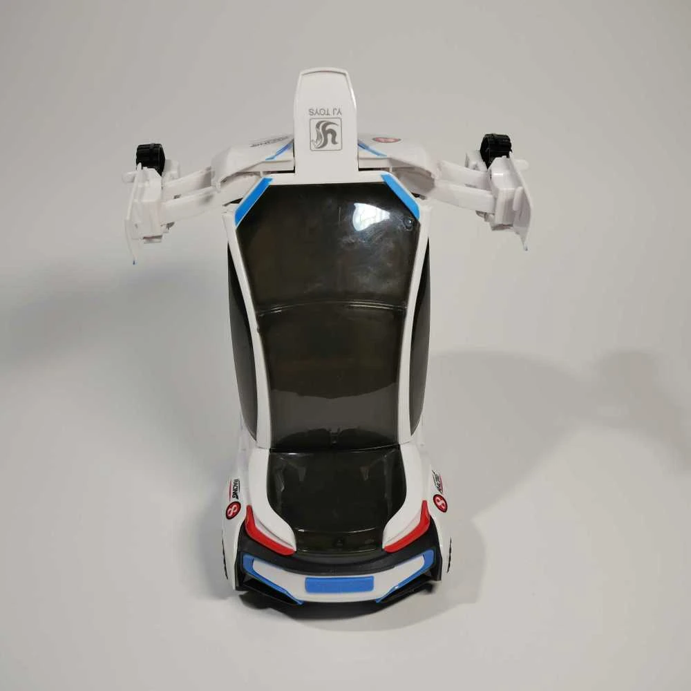 LED šviečiantis garsus leidžiantis robotas mašina