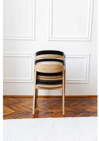 ALDO WOODEN ąžuolinė kėdė : Apdaila - Be apdailos