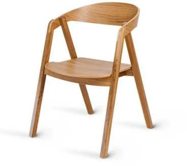 ALDO WOODEN ąžuolinė kėdė : Apdaila - Be apdailos