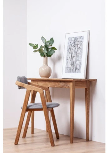 ĄŽUOLINĖ KONSOLĖ 105X38 : Apdaila - Be apdailos