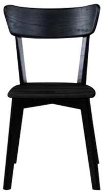 DIANA Juodas WOODEN kėdė