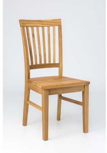 EKHOLM WOODEN pilnai ąžuolinė kėdė : Apdaila - Be apdailos