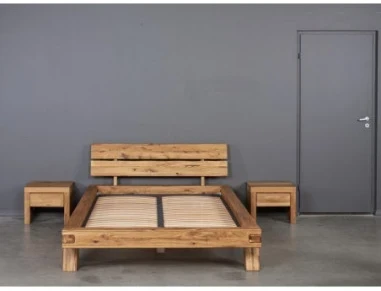 HENRI WILD OAK 50cm Ąžuolinė spintelė prie lovos : Apdaila - Be apdailos