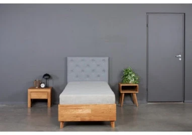 HENRI WILD OAK 50cm Ąžuolinė spintelė prie lovos : Apdaila - Be apdailos