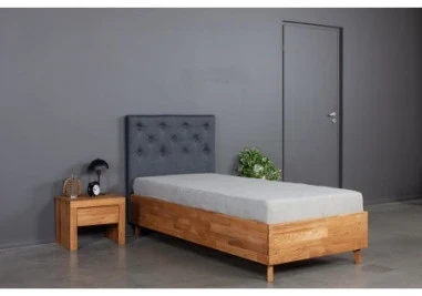 HENRI WILD OAK 50cm Ąžuolinė spintelė prie lovos : Apdaila - Be apdailos