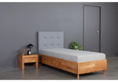 HENRI WILD OAK 50cm Ąžuolinė spintelė prie lovos : Apdaila - Be apdailos