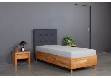 HENRI WILD OAK 50cm Ąžuolinė spintelė prie lovos : Apdaila - Be apdailos