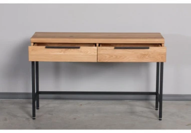 HUGO 120cm Ąžuolinė konsolė : Apdaila - Be apdailos