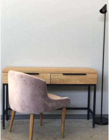 HUGO 120cm Ąžuolinė konsolė : Apdaila - Be apdailos