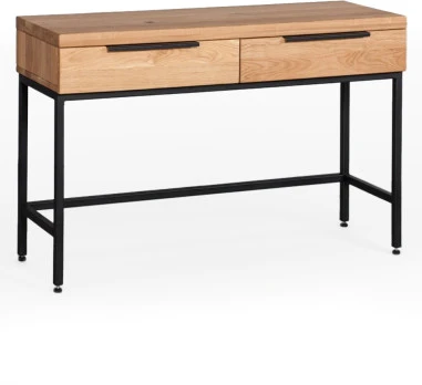 HUGO 120cm Ąžuolinė konsolė : Apdaila - Be apdailos