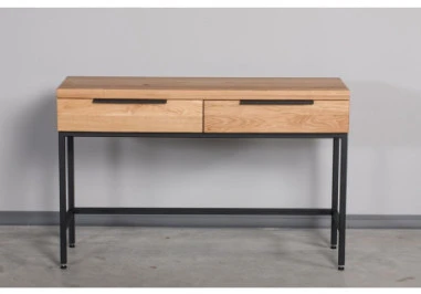 HUGO 120cm Ąžuolinė konsolė : Apdaila - Be apdailos