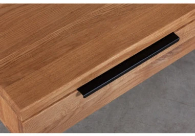 HUGO EASY 120cm Ąžuolinė TV konsolė : Apdaila - Be apdailos