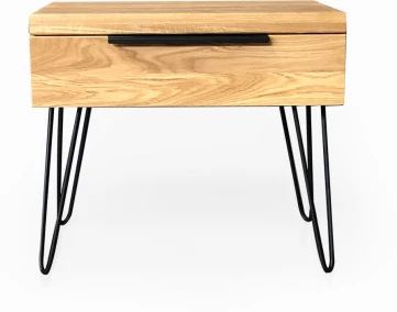 HUGO EASY 60cm Ąžuolinė spintelė : Apdaila - Be apdailos