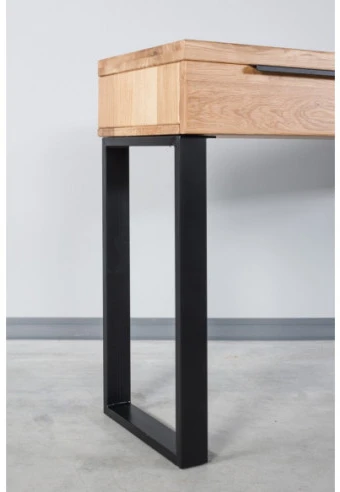 HUGO R 120cm Ąžuolinė konsolė : Apdaila - Be apdailos