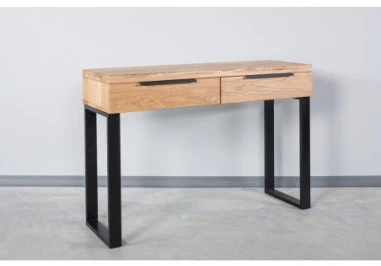 HUGO R 120cm Ąžuolinė konsolė : Apdaila - Be apdailos